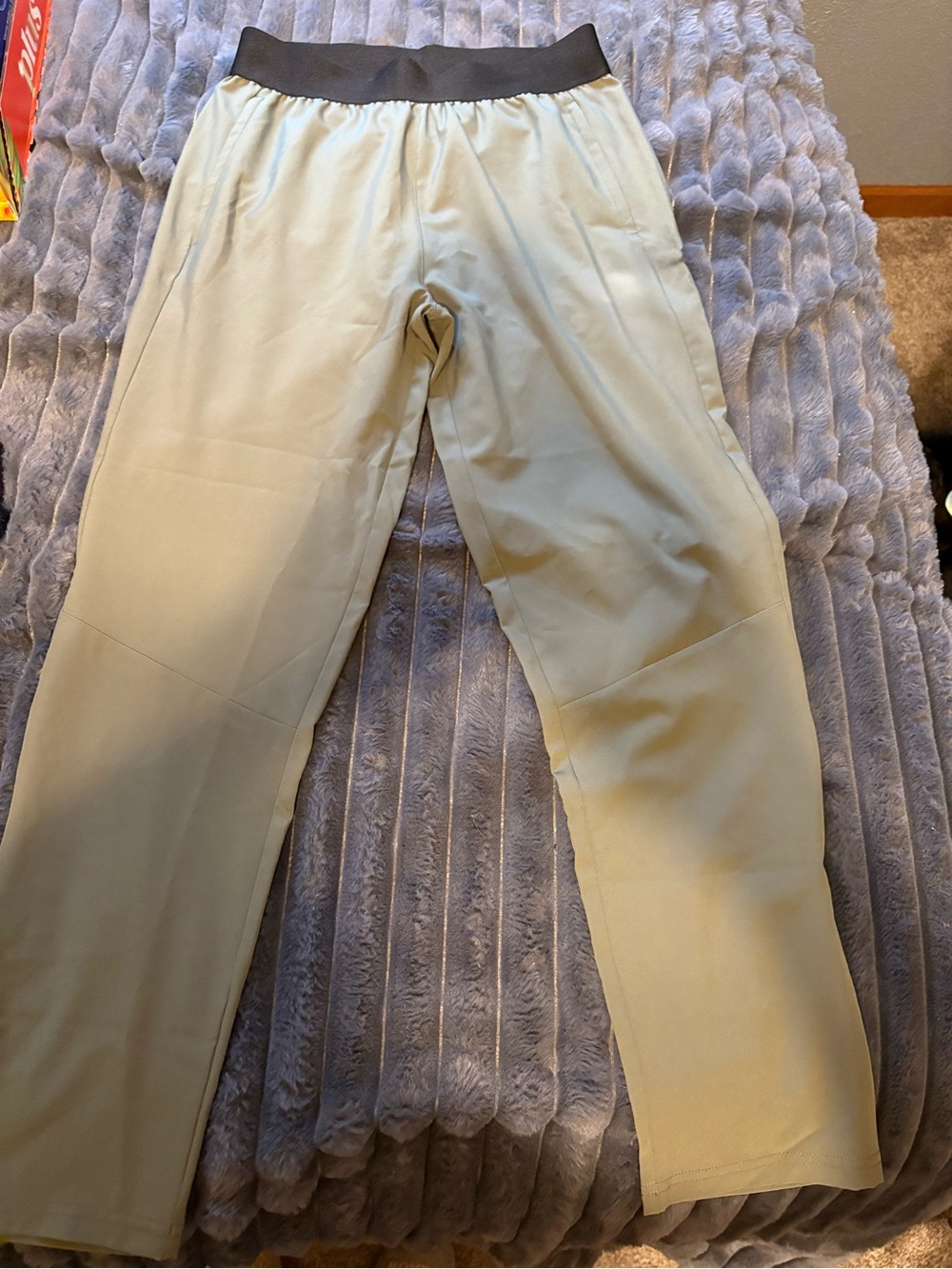 Boys Lightweight Olive Green Active Pants - Comfortable Everyday Wear